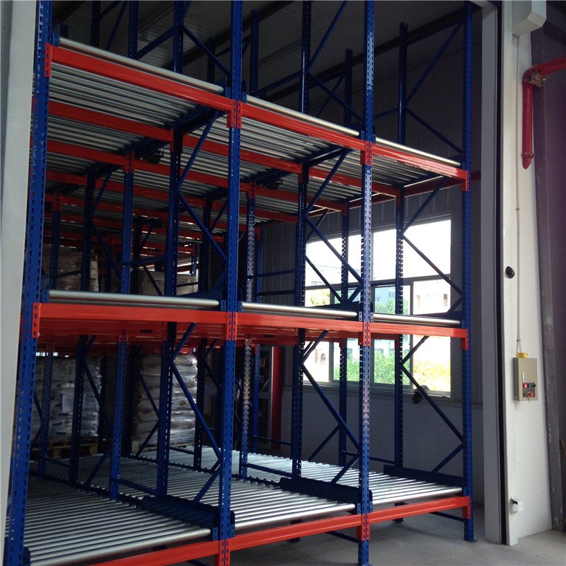 重（chóng）力式貨架